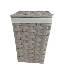 Portabiancheria easy system "medio" beige in tnt 38,5x38,5x57,5 cm