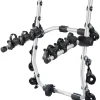 Portabiciclette posteriore "nitto" in alluminio per 3 bici - n50205