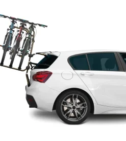 Portabiciclette posteriore "pyro limited edition" per 3 bici in alluminio n50212