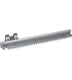 Portacravatte estraibile in alluminio e plastica