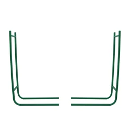 Portalegna a 2 elementi in acciaio verniciato