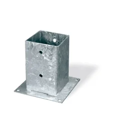 Portapali ancoraggio d'appoggio per travi 71 x 71 x 150 x 150 mm.