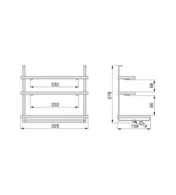 Portarotoli per cucina 