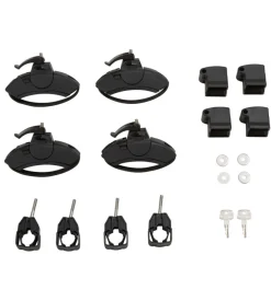 Portasci per barre da tetto yakima "fatcat 4 evo black" - y8003075