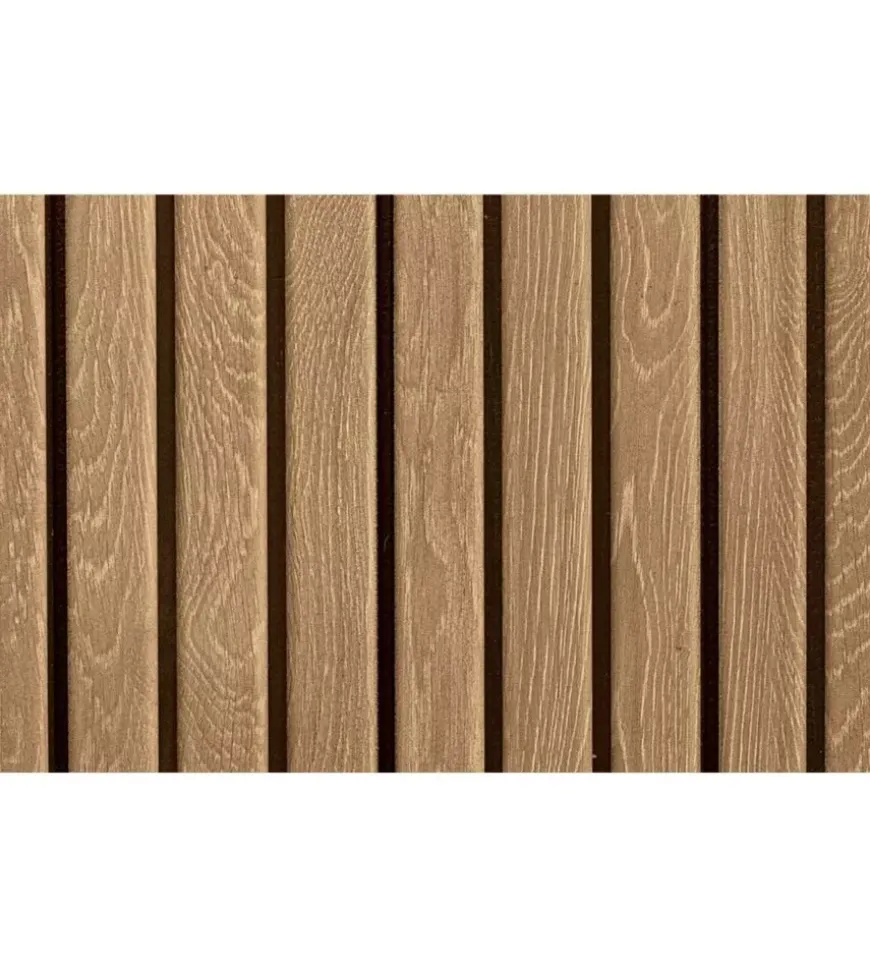 Portattrezzi multiuso keter "vertical shed venetian" in resina effetto legno 140x73,6x170,4 cm