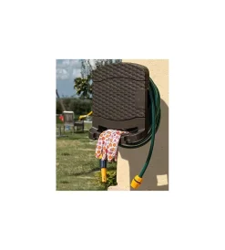 Portatubo da parete completo di tubo da 15 metri e set raccordi - toomax