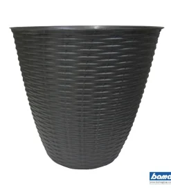 Portavaso paglia d. 19 antracite