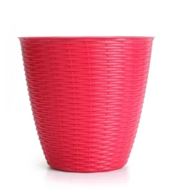 Portavaso paglia d. 29 rosso corallo