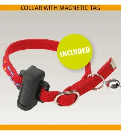 Portina per gatti sistema magnetico ferplast 