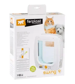 Portina per grandi gatti e piccoli cani ferplast 