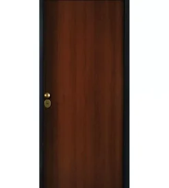 Portoncino blindato colore tanganica con apertura a destra, 90x210 cm