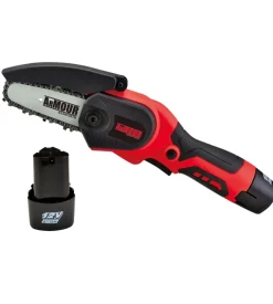 Potatore a catena a batteria armour&danforth barra 12 cm 12v 1,5ah