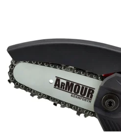 Potatore a catena a batteria armour&danforth barra 12 cm 12v 1,5ah