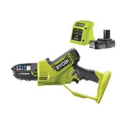 Potatore a catena a batteria ryobi "ry18psx10a-120" barra 10 cm 18v 2ah
