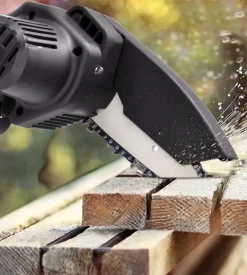 Potatore a catena a batteria saw barra 10 cm 2 batterie 24v 1,5ah