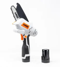 Potatore a catena a batteria armour&danforth barra 10 cm 2 batterie 16v 2ah