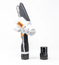 Potatore a catena a batteria armour&danforth barra 10 cm 2 batterie 16v 2ah