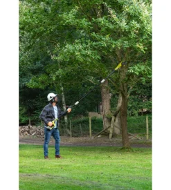 Potatore a catena telescopico a batteria ryobi 