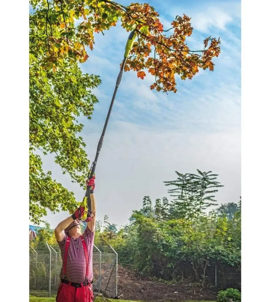 Potatore a catena telescopico elettrico ryobi "rpp750s" barra 20 cm 750 w