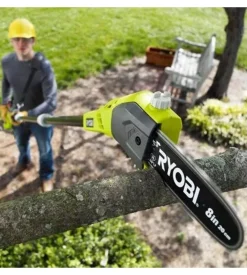 Potatore a catena telescopico elettrico ryobi