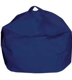 Pouf armonia "comodone" in nylon blu 65x65x62 cm