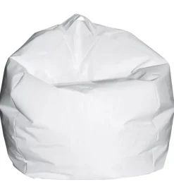 Pouf armonia "comodone" in nylon bianco 65x65x62 cm