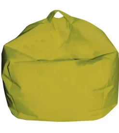 Pouf armonia "comodone" in nylon giallo 65x65x62 cm