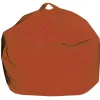 Pouf armonia "comodone" in nylon arancione 65x65x62 cm