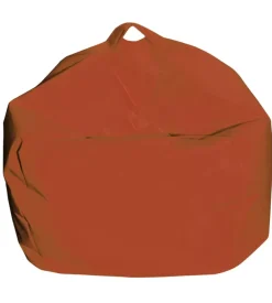 Pouf armonia "comodone" in nylon arancione 65x65x62 cm