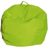 Pouf armonia "comodone" in nylon verde 65x65x62 cm