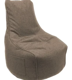 Pouf poltrona sacco "milly" beige 65x65x95 cm