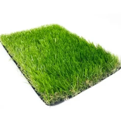 Prato sintetico verde economico 2x10 mt h40 mm per giardino "deluxe"