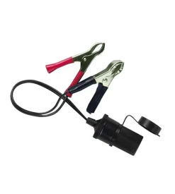 Presa corrente con clips batteria 12/24v  39057