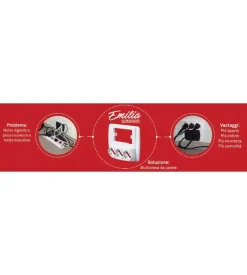 Presa multipla da parete 