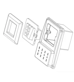 Presa multipla da parete 