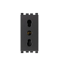 Presa 2p+t 16a p17/11 grigio arké - vimar