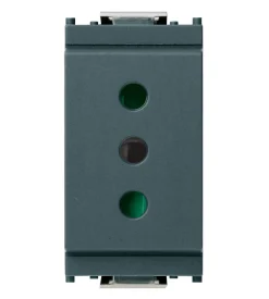 Presa 2p+t 10a p11 grigio idea - vimar.