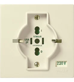 Presa 2p+t 16a universale avorio mascot - vimar