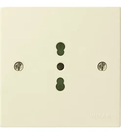 Presa 2p+t p17/11 avorio mascot - vimar