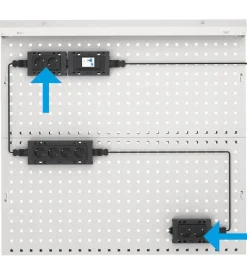 Presa schuko multipla fami 2 scomparti