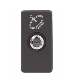 Presa tv/sat diretta c.f.-femmina nero