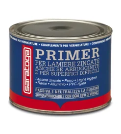Primer per lamiere zincate in alluminio, 500 ml - saratoga