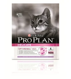 Pro plan delicate - alimento secco per gatto con tacchino - 400g.