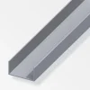 Profilo a u 15.5x27 alluminio naturale - 1 metro.