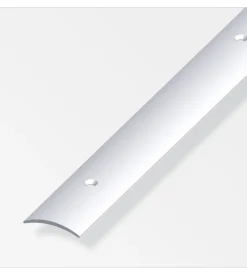 Profilo coprisoglia  30 x 5  alluminio  forato  1 metro.