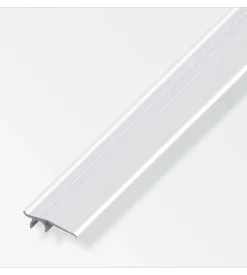 Profilo di chiusura a parte alluminio argentato 32 - 1 metro.