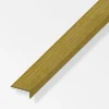 Profilo di chiusura per angoli pvc 25x8 quercia - 1 metro.