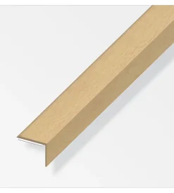 Profilo di chiusura per angoli pvc 25x18 faggio - 1 metro.