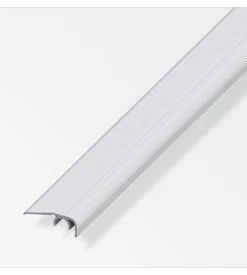 Profilo di chiusura 32x12.5 alluminio argentato - 1 metro.