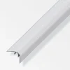 Profilo di chiusura 32x27.0 alluminio argentato - 1 metro.